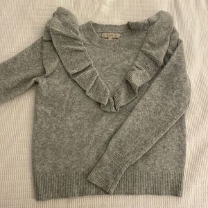 Loft Grey Sweater in size S.